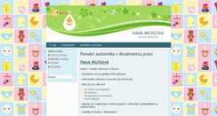 Desktop Screenshot of michlova.cz